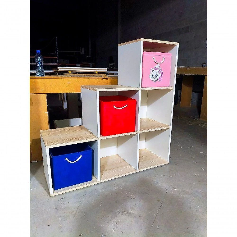 Caixa Organizadora 26x26x26cm Dobrável TNT Rosa Woodcore