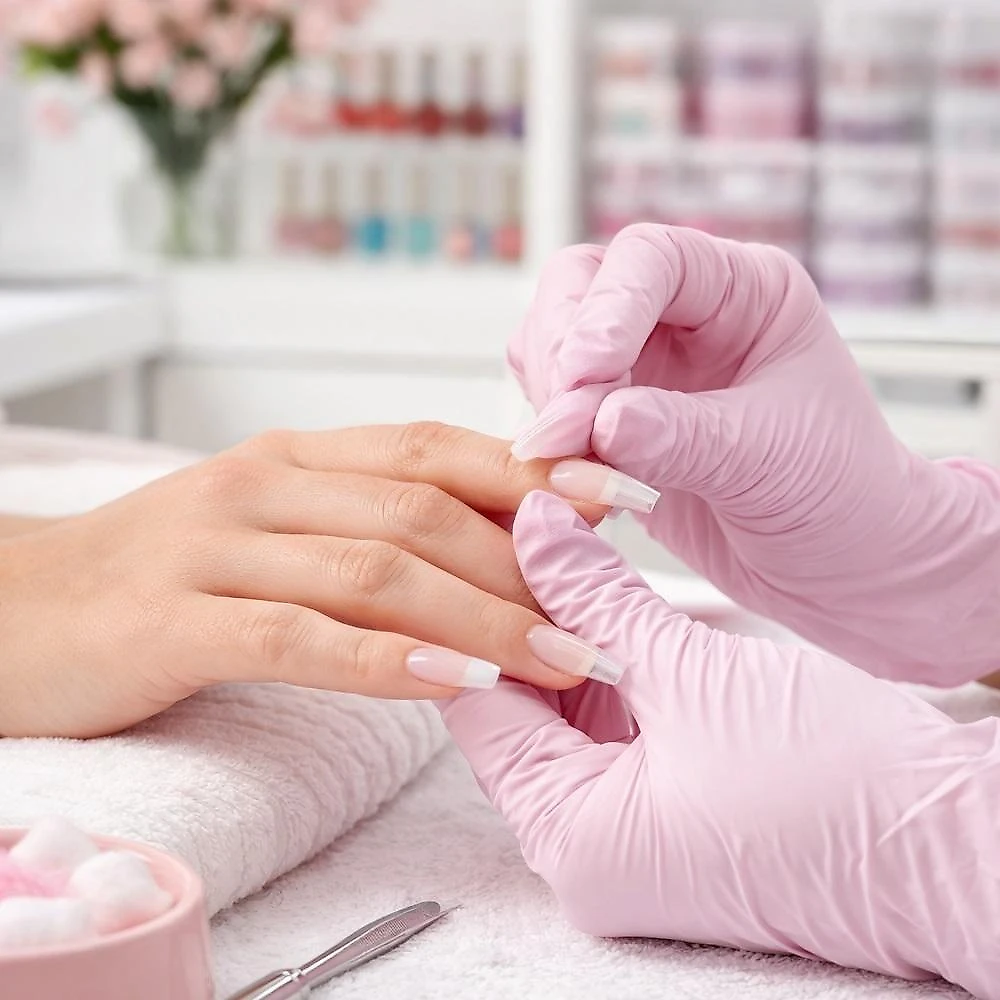 Tips para Alongamento de Unhas Kit 100 Unidades Curvatura C Transparente Plástico Abs Yeet
