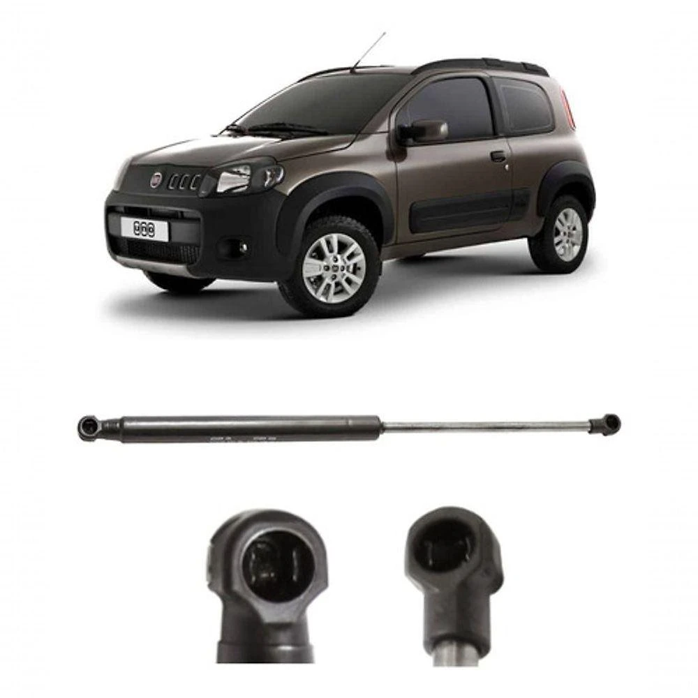 Amortecedor da Tampa Traseira do porta-malas F103 para Fiat Uno G2 e Uno Furgão G2 4 Portas Após