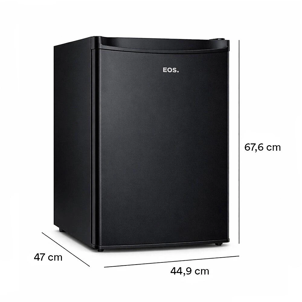 Frigobar EOS 71 Litros Ice Compact Preto EFB80P 220V