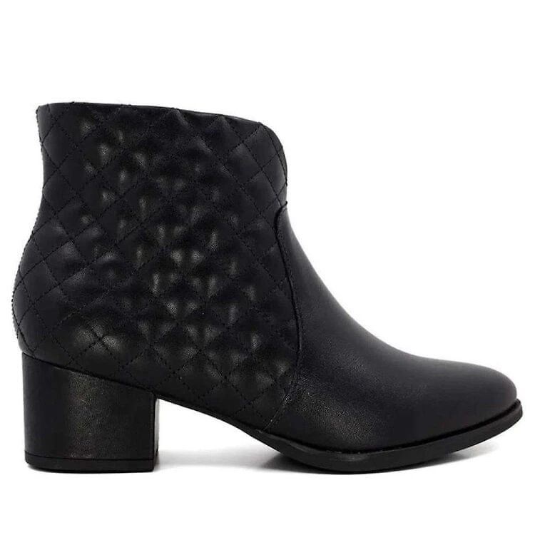 Bota Usaflex Matelasse Feminino - Preto - PRETO