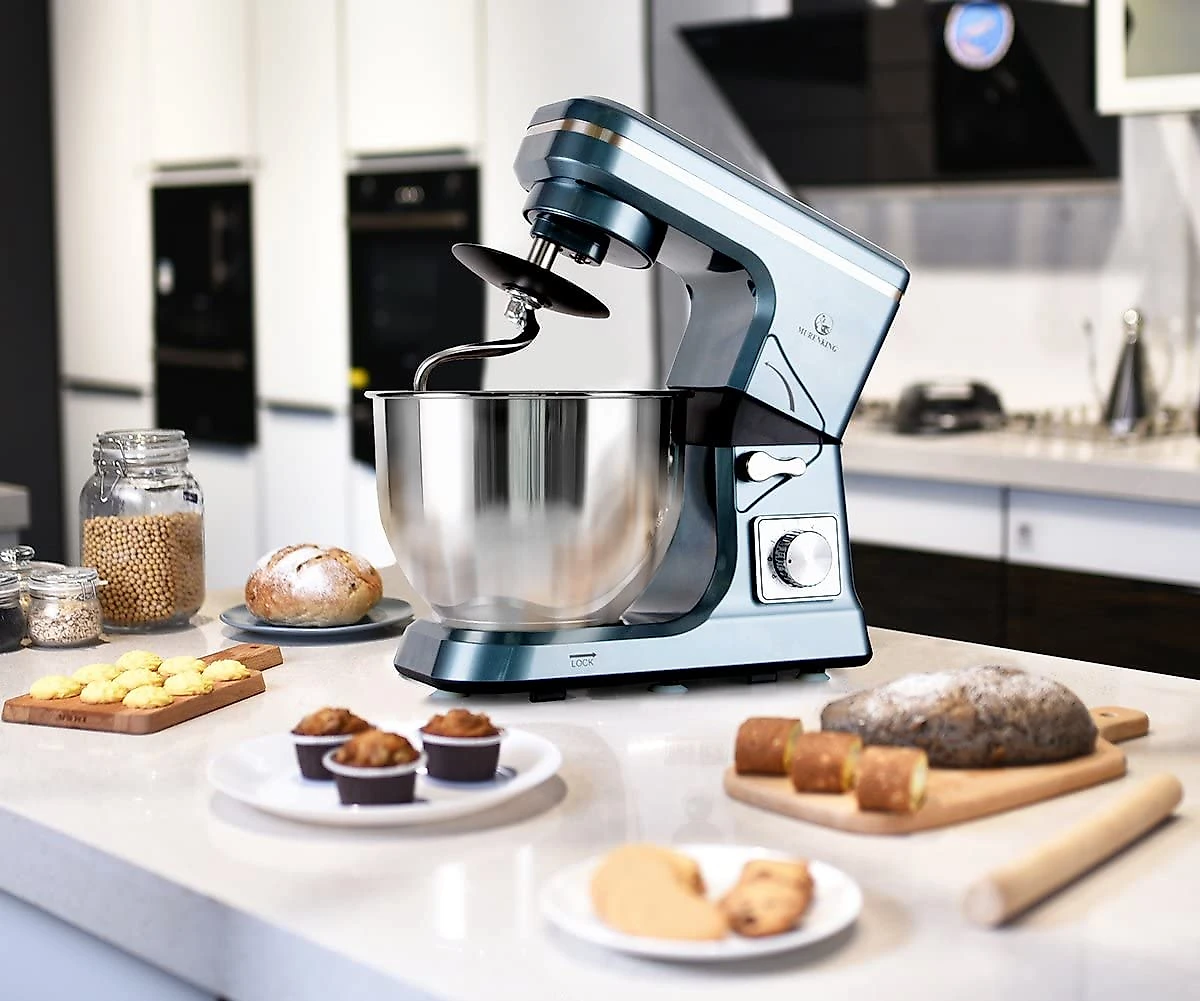 MURENKING Batedeira MK36 500W 45 Litros 6 Velocidades Com Acessórios Azul Metálico 110V