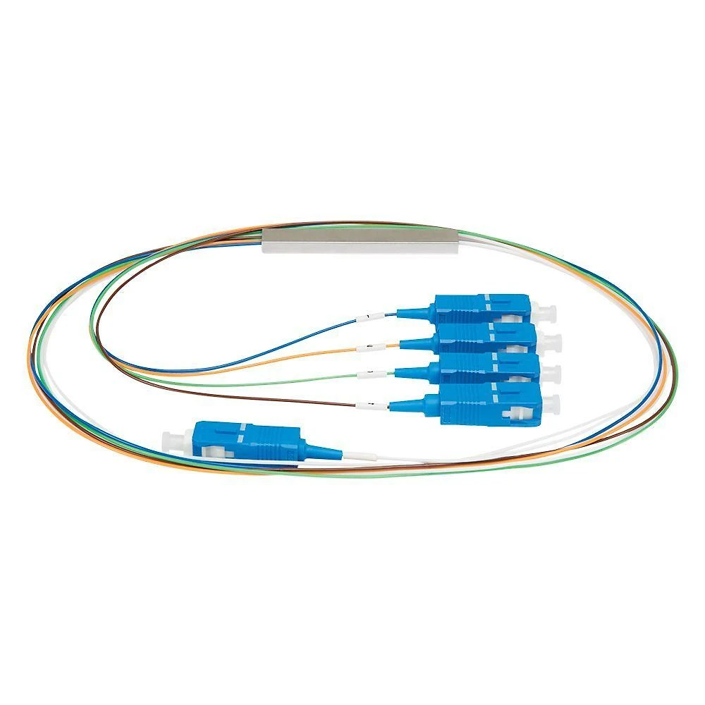 Cabo Óptico Splitter XFS 141 PLC 1X4 SC-UPC 4830029 para Redes Fttx e HFC Intelbras
