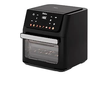 Fritadeira Elétrica Air Fryer Philco Oven PAF11B 11L Porta Removível - Preta 110V