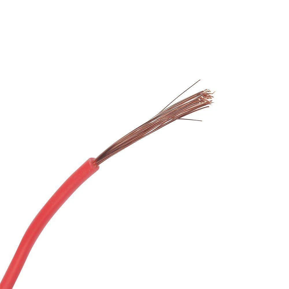 Cabo de Potência Technoise 6mm 100% Cobre Rolo 50m para Uso Elétrico Vermelho