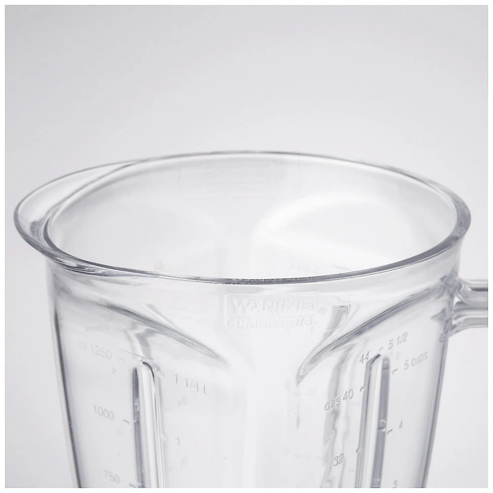 Waring CAC87 Copo Copoliéster 1,3L com Tampa e Lâmina para Liquidificadores Comerciais