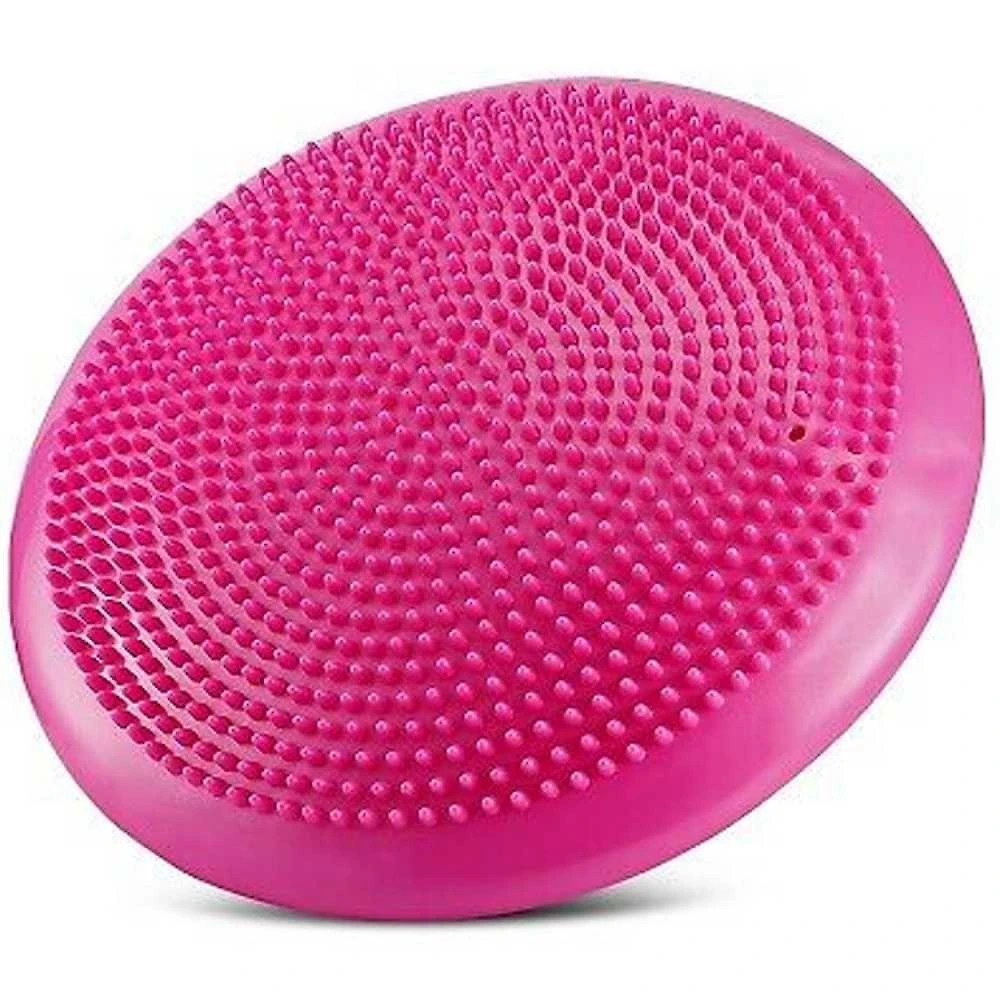 Disco Equilíbrio Inflável Balance Cushion 33cm Bomba Rosa