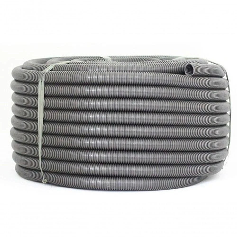 Conduíte Eletroduto Corrugado 3-4 25MM para Proteção de Fios Flexível Cinza Higipack