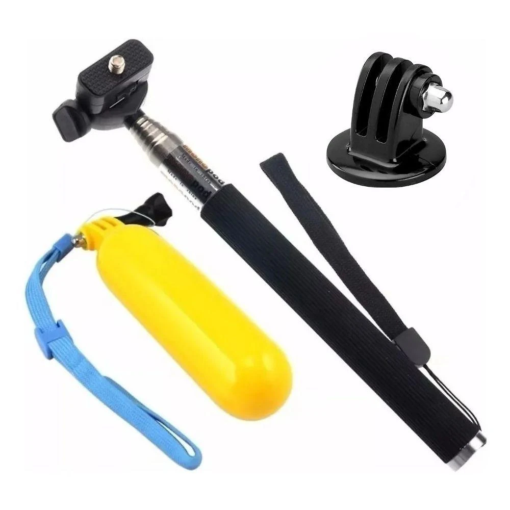 Kit Selfie e Flutuante Shoot XTGP74 + XTGP55 Amarelo
