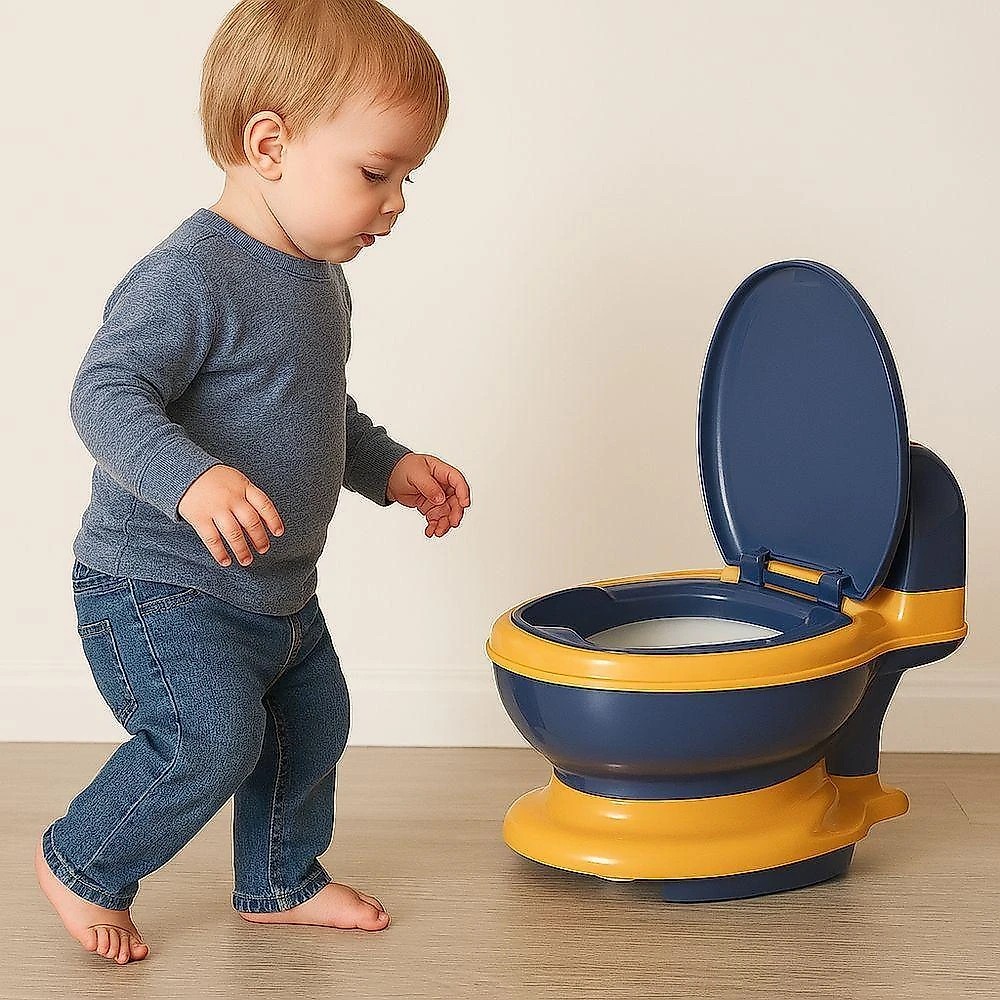 Troninho Infantil RE05 para Desfralde com Suporte para Papel Higiênico Home Design