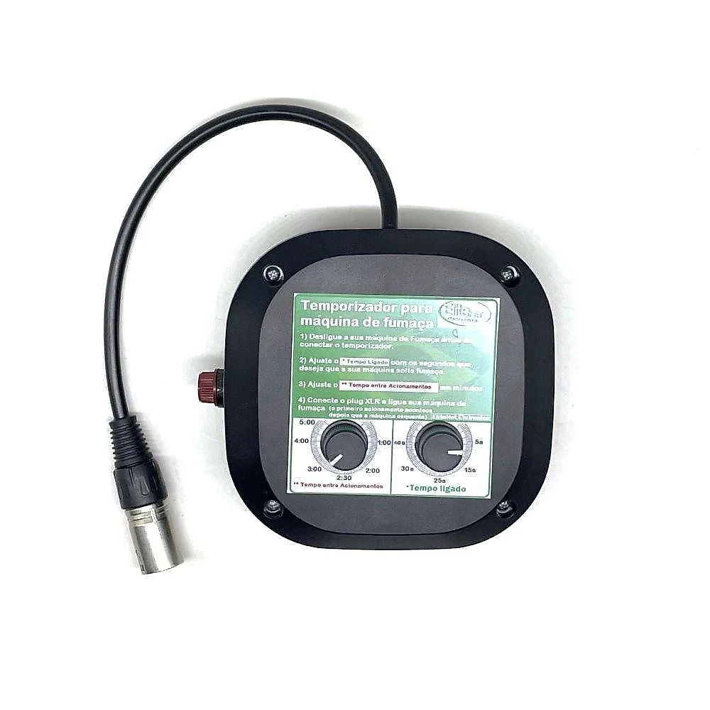 Temporizador Para Maquina De Fumaça Acionador Timer Controle
