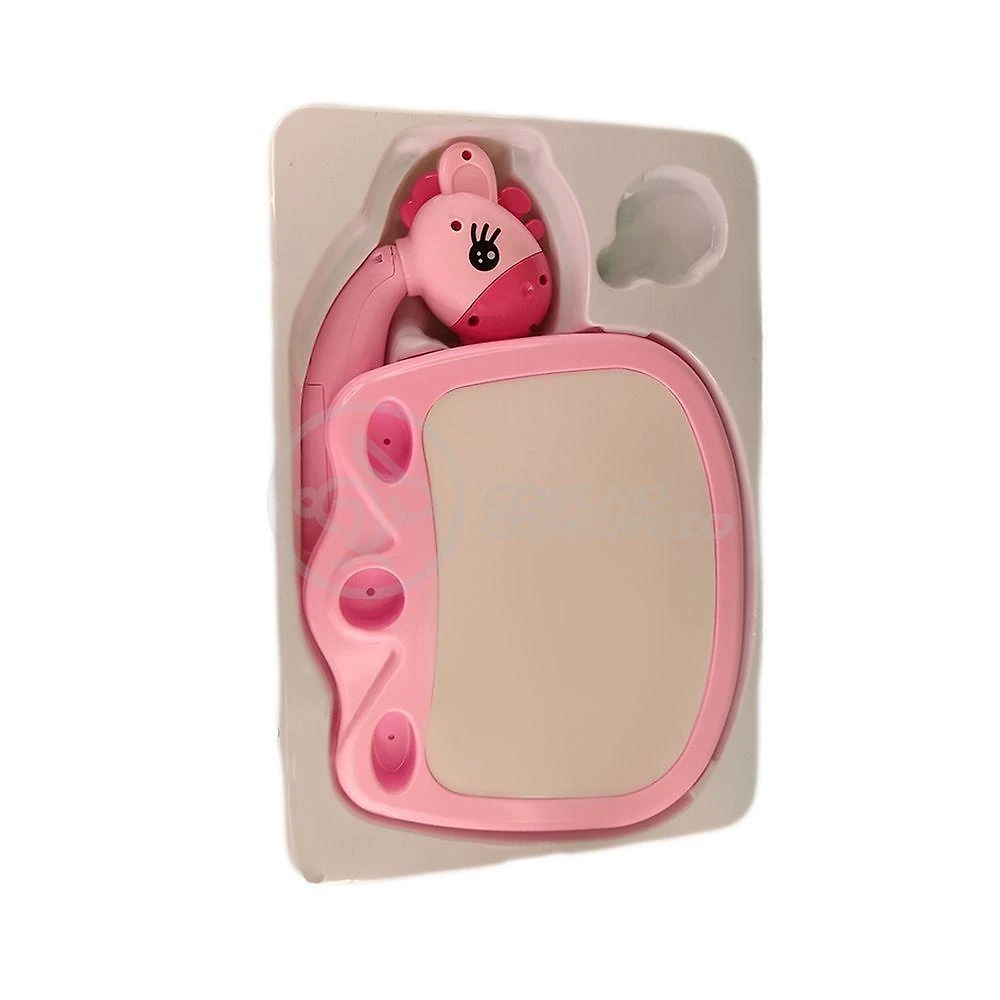 Projetor Para Desenho Infantil Aprendizagem Girafa Rosa