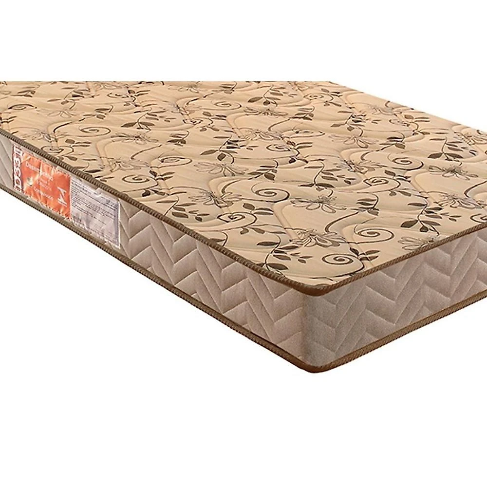 Conjunto Box Baú Queen Colchão Espuma Paropas D33 Pasquale Clean + Base Crc Suede Clean (158x198)