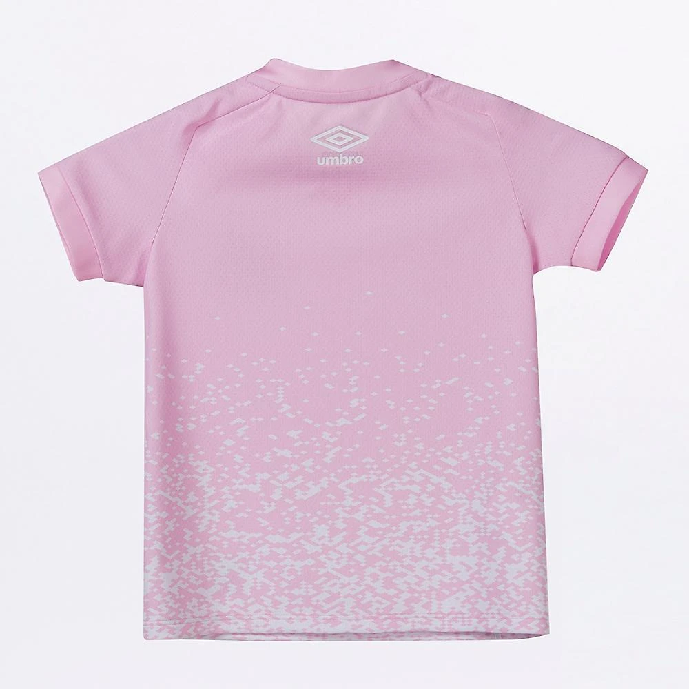Camisa infantil umbro santos outubro rosa 2021