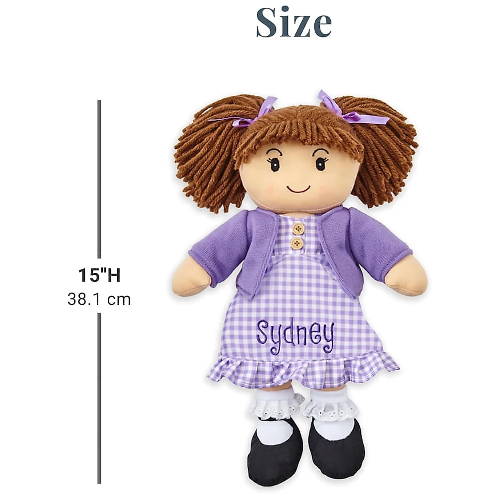 Boneca MiniMe Personalizada para Meninas - Cabelos Pretos - Lets Make Memories
