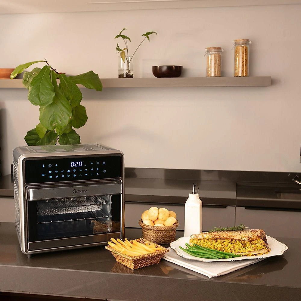 Fritadeira air fryer forno 15l gallant digital gfe15 super compact 220v