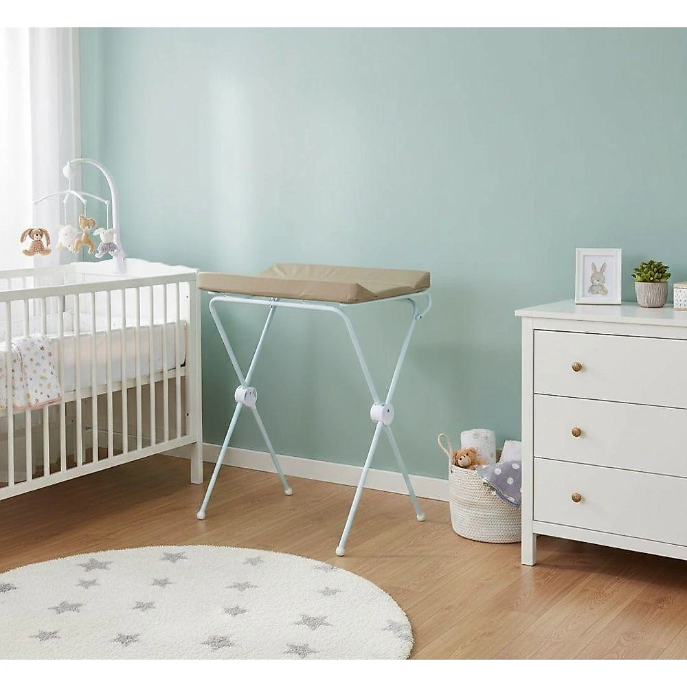 Trocador Dobrável Infantil Bebê Galzerano Sand 7085 Bege