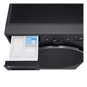 Lava e Seca LG WD16GNTS6 16kg/10kg AI DD Wi-Fi TurboWash 360° Vapor Black Inox 110V