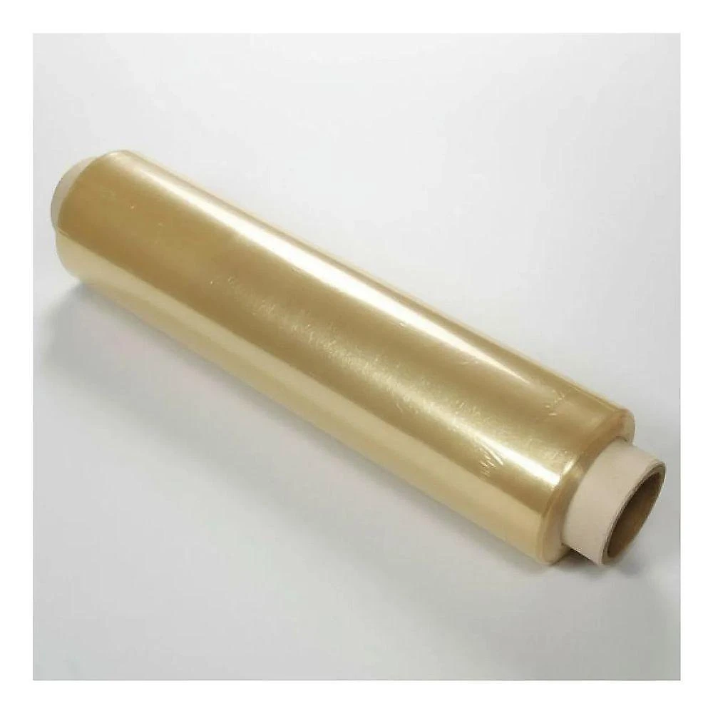 Rolo Bobina Plástico Papel Filme PVC 28CM X 100MTS Esticável 0,009MM Bivolt Guarufilme
