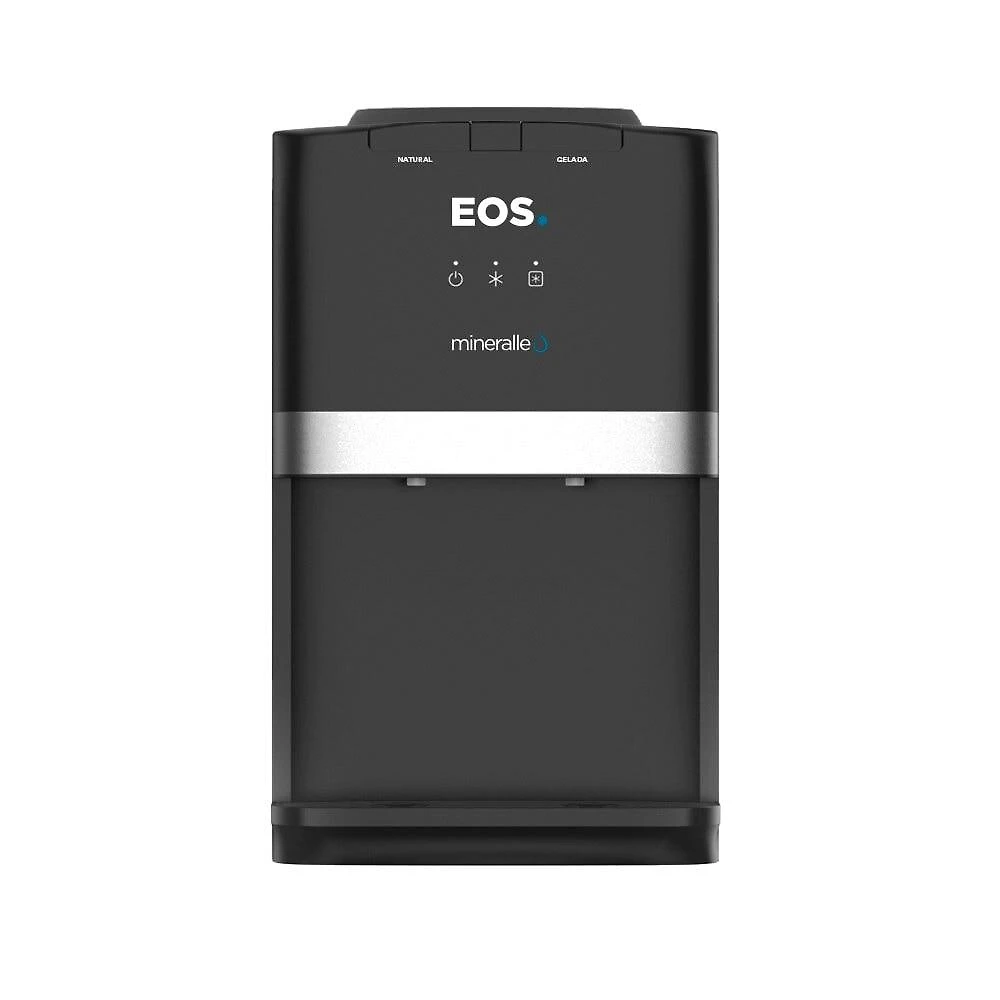 Bebedouro de Mesa para Garrafão EOS Mineralle com Compressor Preto EBC04P 110V