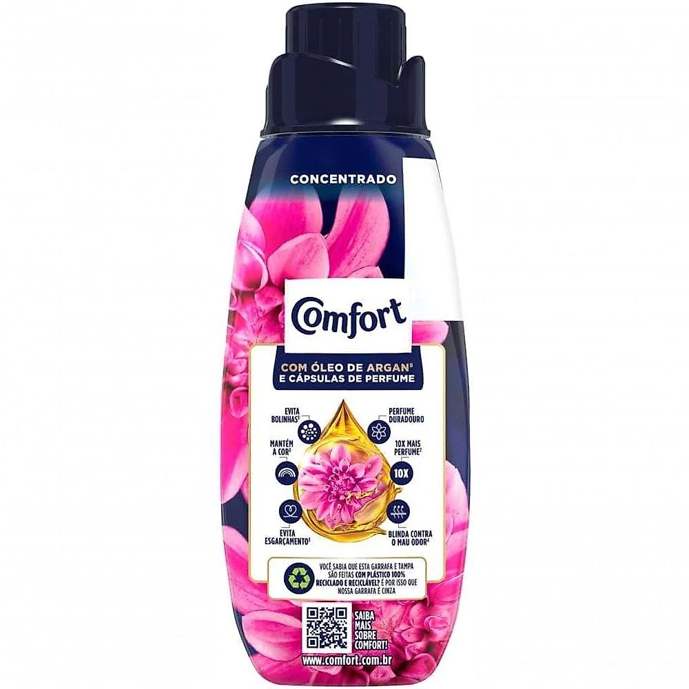Amaciante Concentrado Comfort Fiber Protect 500 Ml