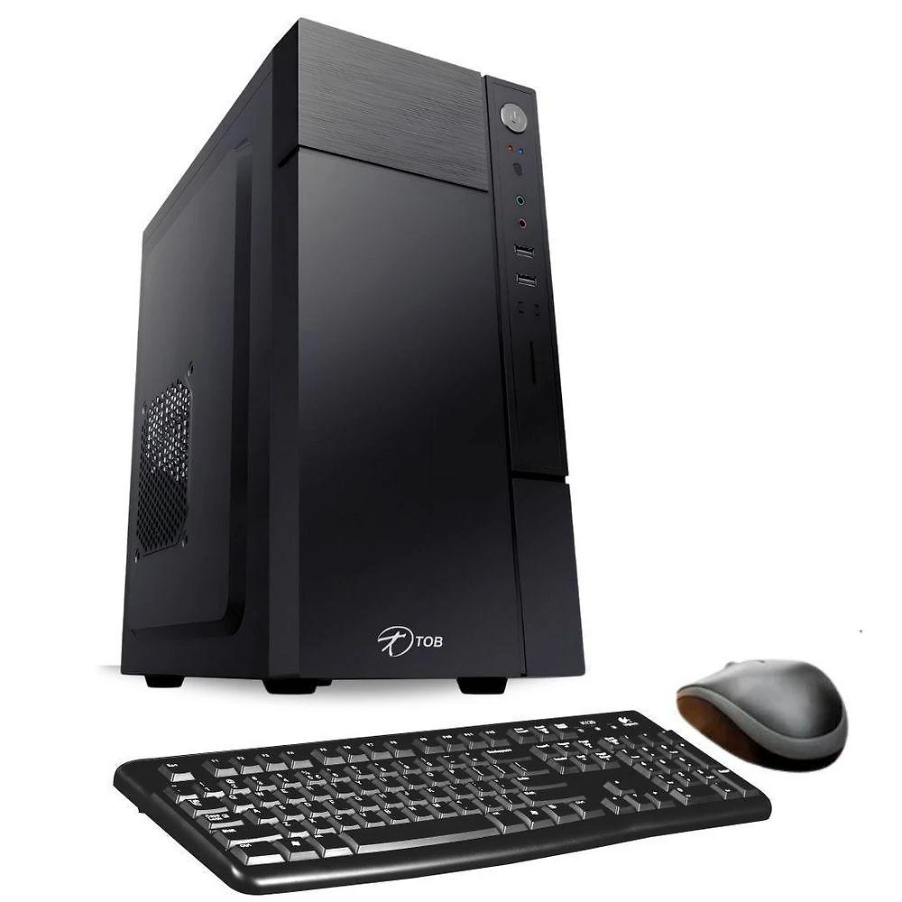 Computador Tob Intel Core I7 10700f Com Ssd 960gb Memória 16gb Vga 1gb Teclado + Mouse Windows 10 Trial Desktop Pc Cpu