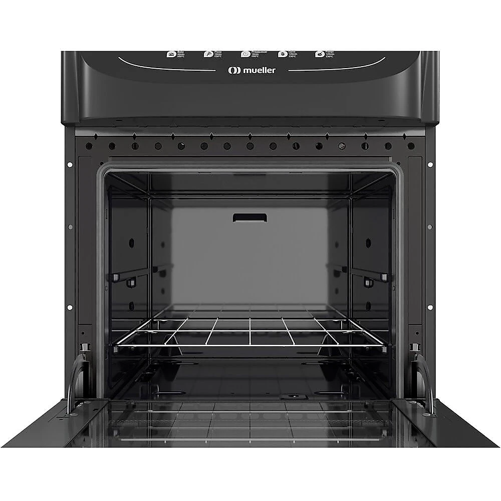 Fogão a Gás 4 Bocas Mesa de Vidro Acendimento Automático MFV4BB Mueller Preto - Bivolt