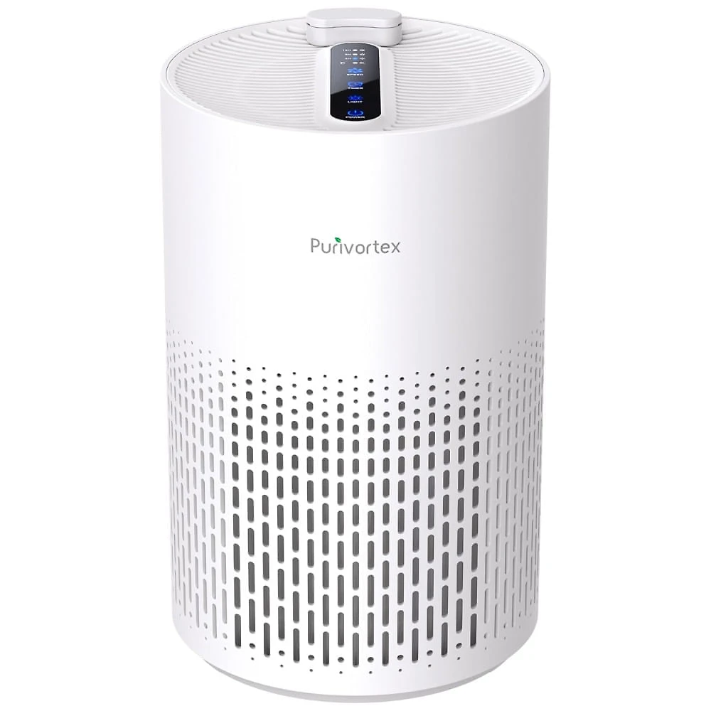 Purificador de Ar Doméstico com Filtro HEPA e Esponja Perfumada - Limpeza Eficiente para Partículas e Odores - Silencioso 20dB,Purivortex