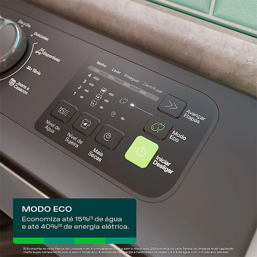 Máquina de Lavar 16Kg com Modo Eco CWN16AB Consul Branco - 110V