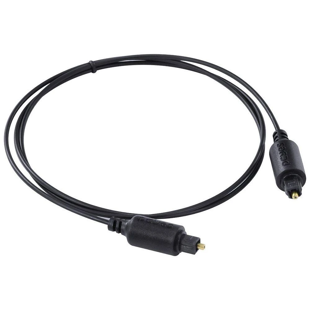 Cabo Óptico Digital Toslink Pcyes Pod-1 para Áudio 7.1 1m Conectividade Óptica