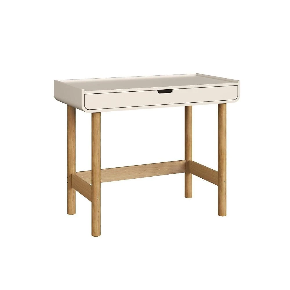 Conjunto Estante e Escrivaninha Orgânica 180cm e 100cm Aura