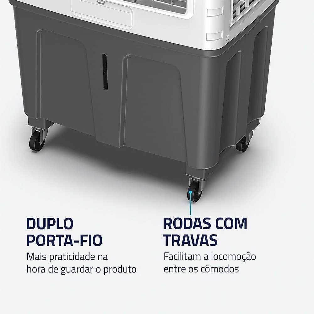 Climatizador Wind Pro Mondial Branco/cinza 260W CL-65L 110V