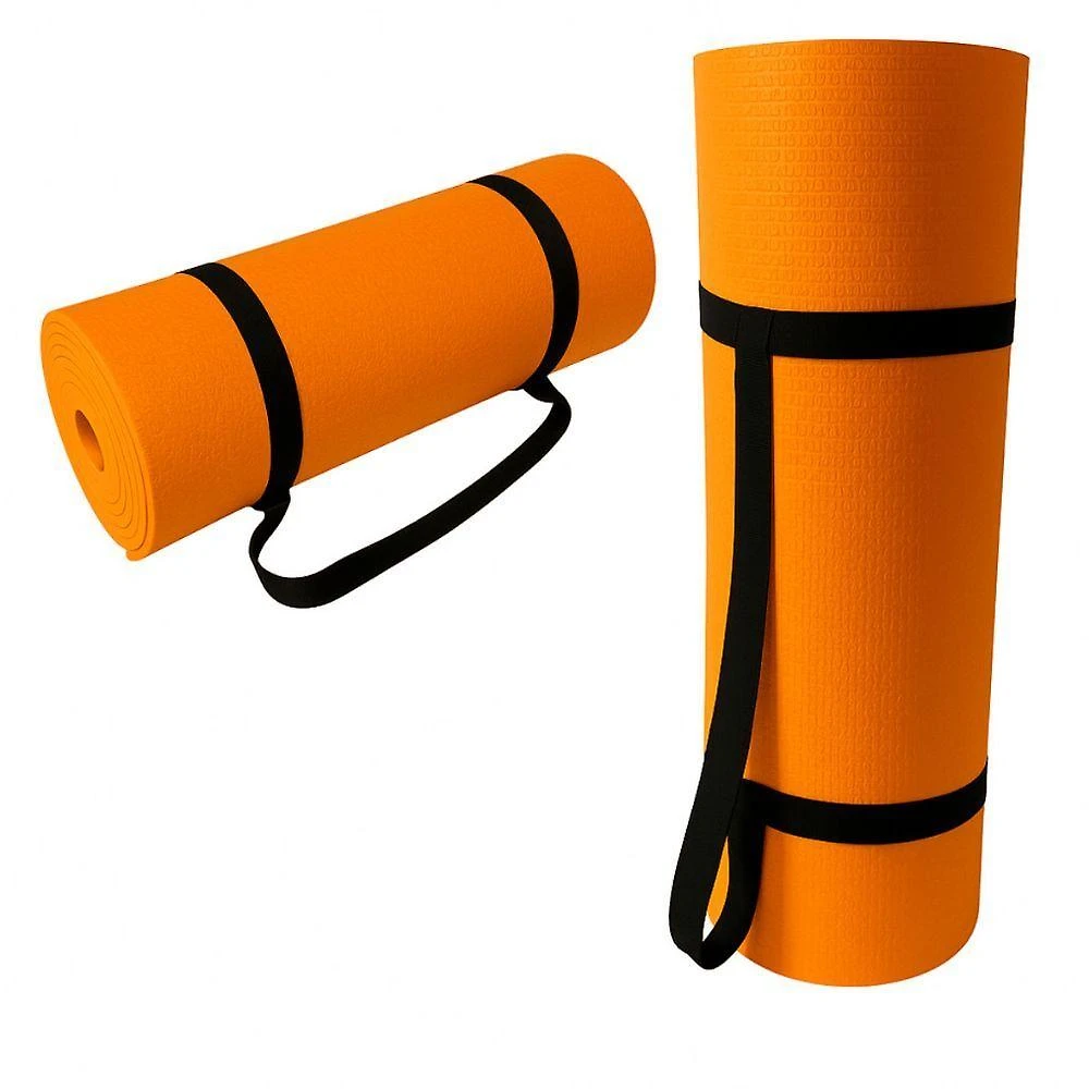 Colchonete para Academia e Yoga Colchonete Academia Tapete Yoga 100x50x10 em EVA Leve Preto OEM