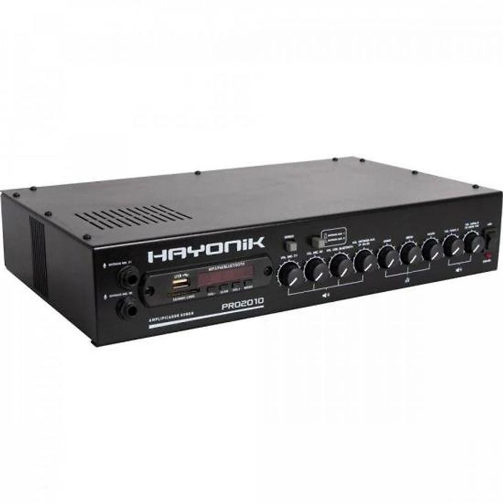 Amplificador Hayonik Pro2010 200w Rms Com Gongo