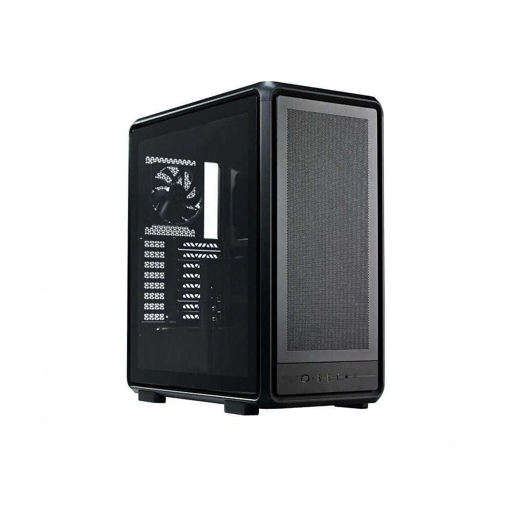 Gabinete Cooler Master Masterframe 500 Mesh Preto com Vidro Temperado e USB Tipo-C