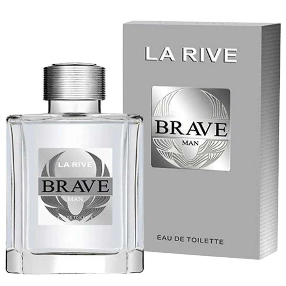 Perfume Brave Masculino Eau de Toilette Amadeirado Aromático 100ML La Rive