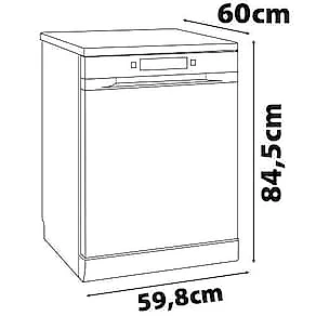 Lava-Louças Samsung DW60C7050FS/AZ 14 Serviços com Display de LED 110V – Inox