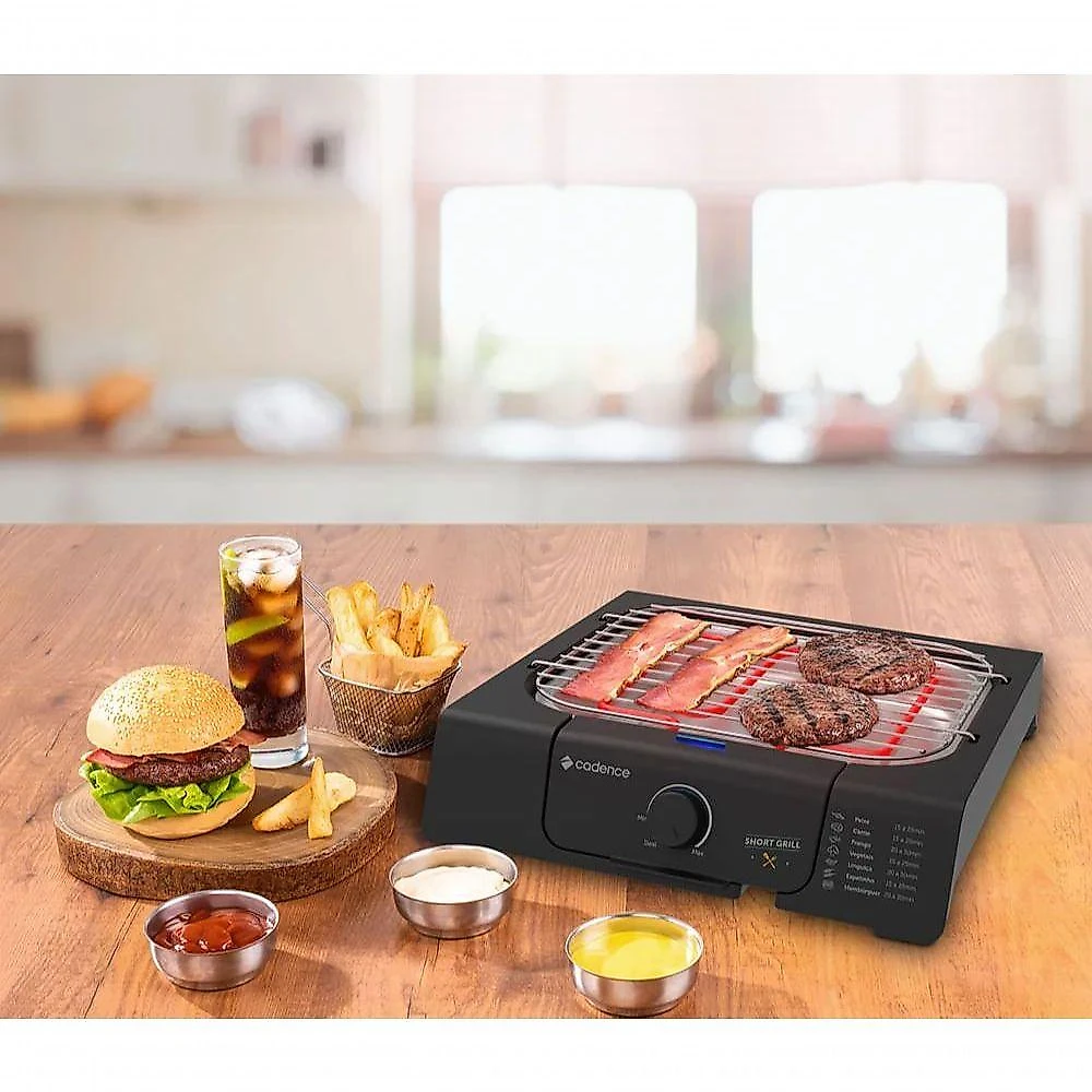 Churrasqueira Elétrica Cadence Short Grill 110V