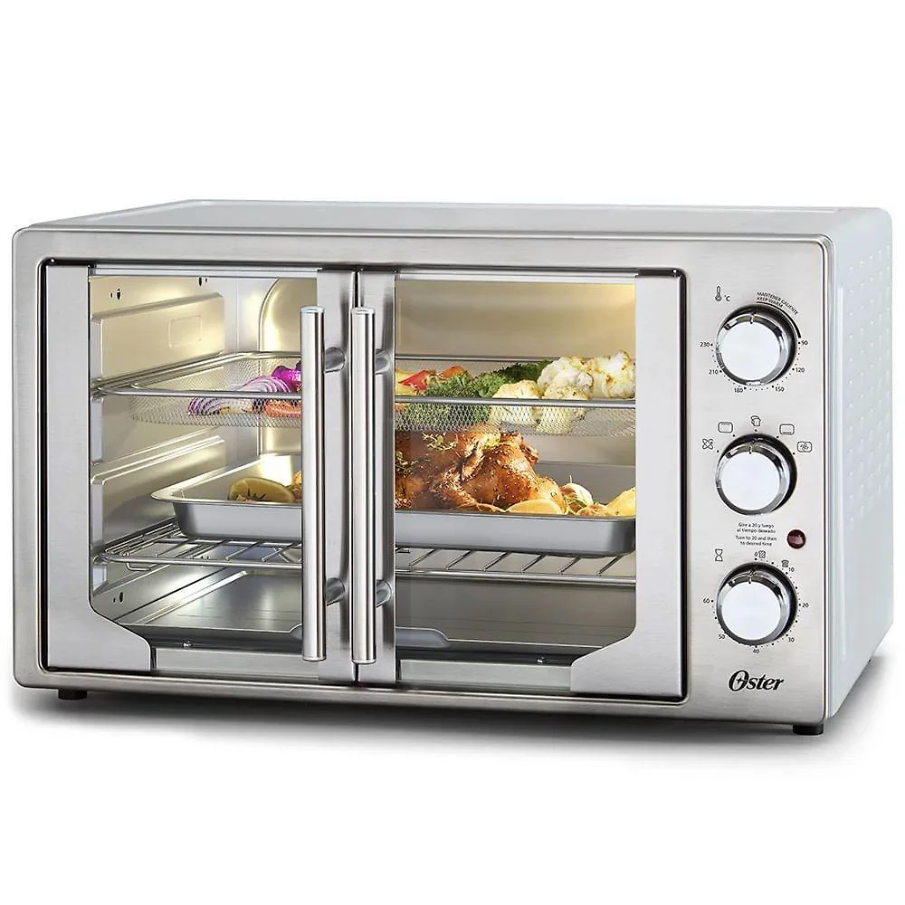 Forno e fritadeira sem Óleo air fryer oster 42l 1700w com cesto e grelha 110v