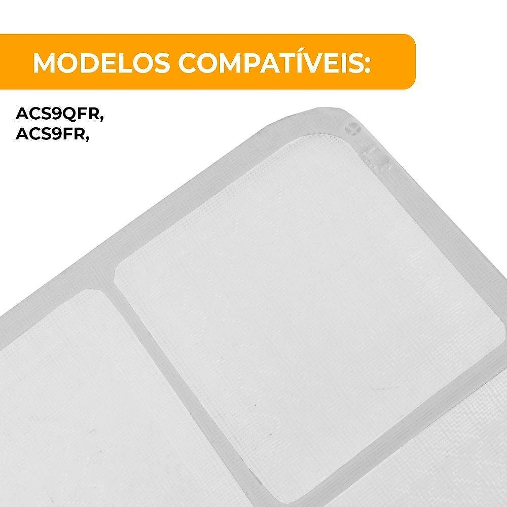 Filtro De Ar Evaporadora One Acs 9.000 Btus Agratto Original