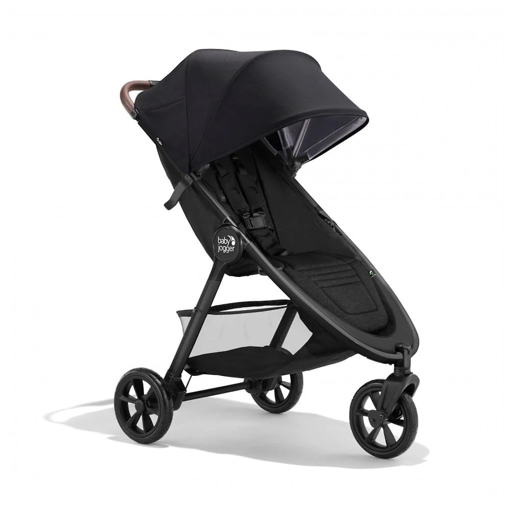Carrinho Baby Jogger City Mini GT3 Preto Todo Terreno 3 Rodas Pneus Forever Air