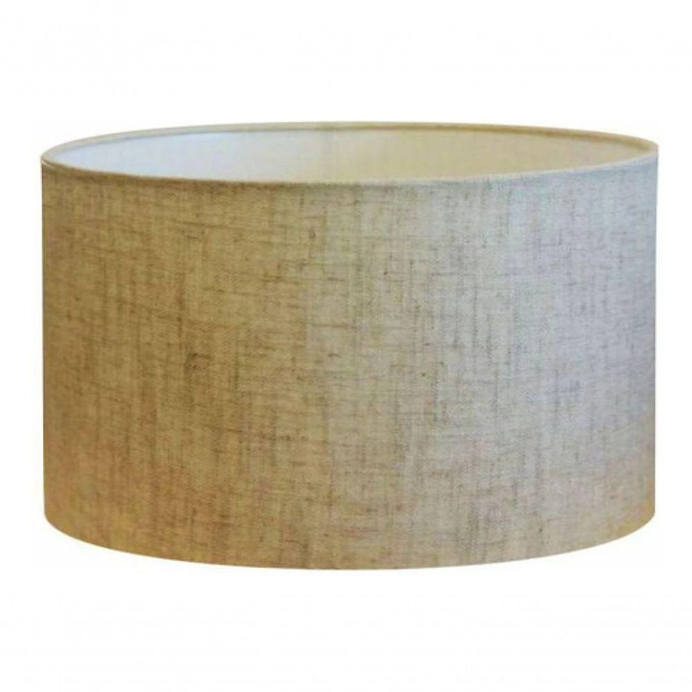 Cúpula Abajur Cilíndrica Cp-7023 ø50x21cm Rustico Bege