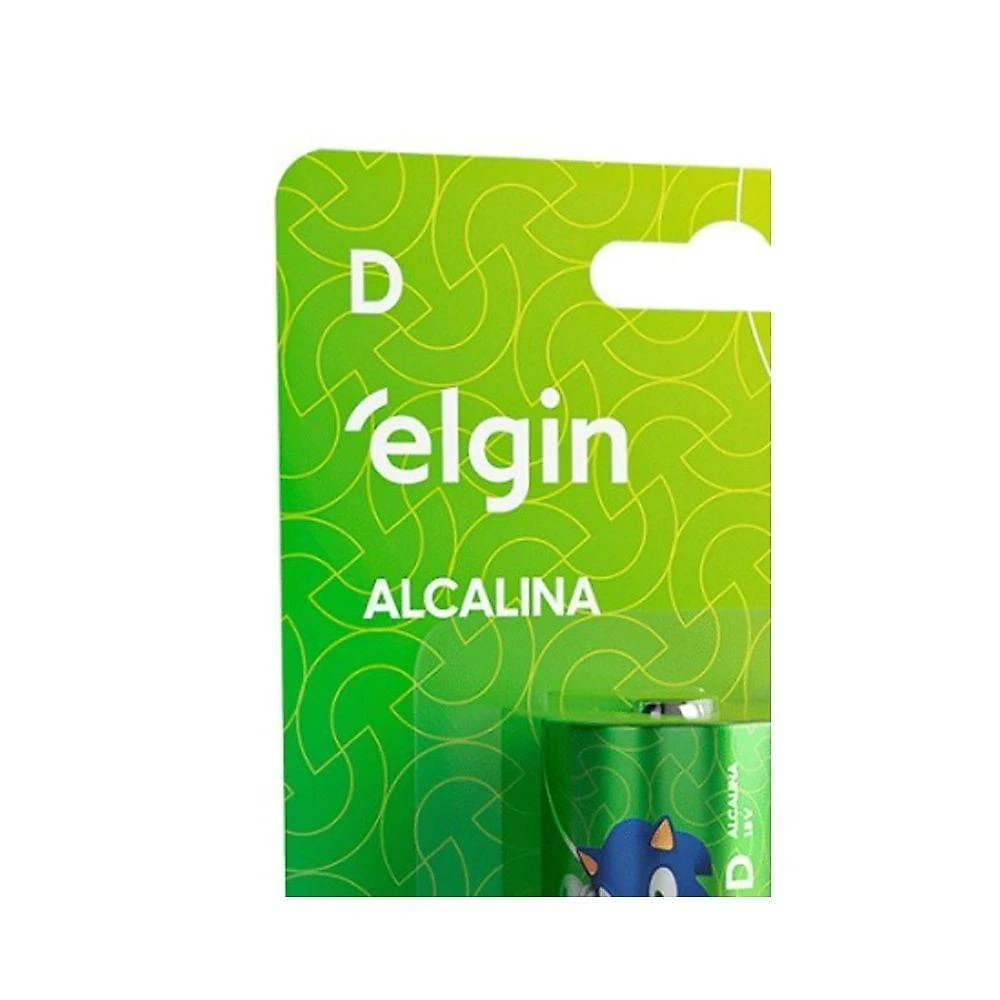 Pilha Alcalina D Blister com 2 Alta Durabilidade Descargas Rápidas Elgin webcontinental-7897013534232