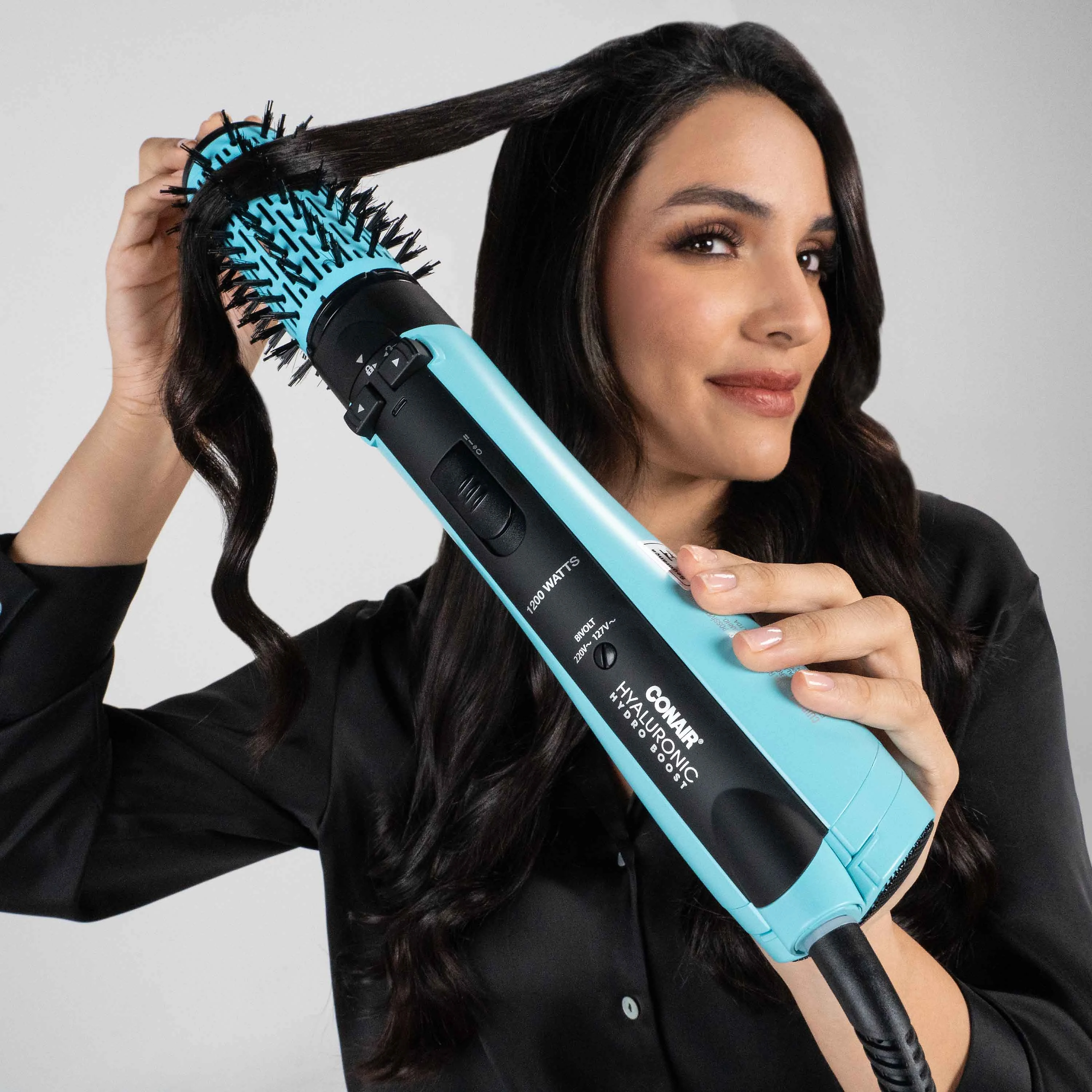 Escova Secadora Rotativa Rotating Hyaluronic Conair | Bivolt