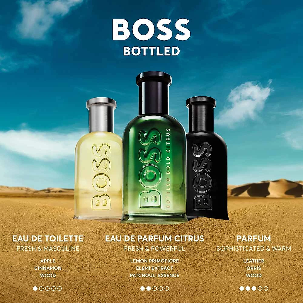 Perfume Bottled Bold Citrus Hugo Boss Masculino Eau de Parfum 100ml