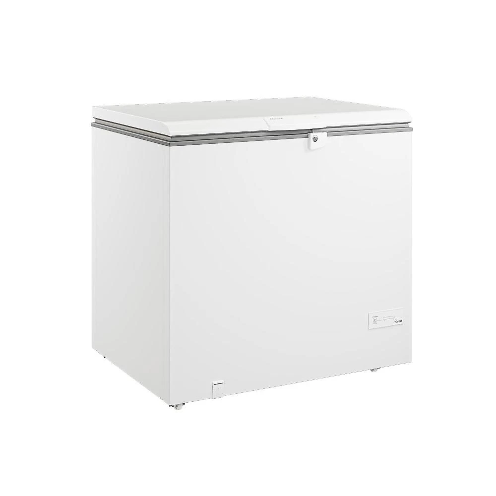 Freezer horizontal consul cha31mb 307l branco super frio porta com chave 110