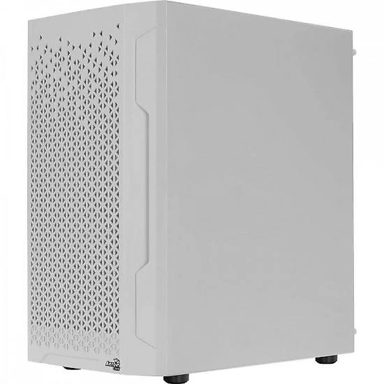 Gabinete gamer aerocool trinity mini branco lateral vidro