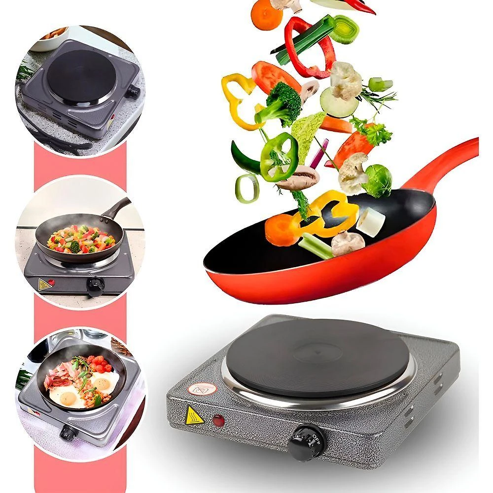 Fogão Cooktop Elétrico Portátil Shopmix 1 Boca Vidro Temperado Preto 110V