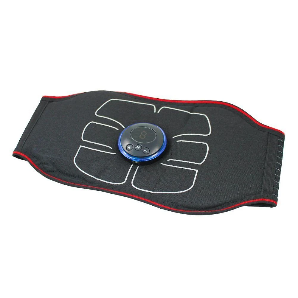 Tonificador Abdominal Elétrico Ems Shopmix Modeladora Ajustável com 6 Modos e 9 Níveis Bivolt l Xl