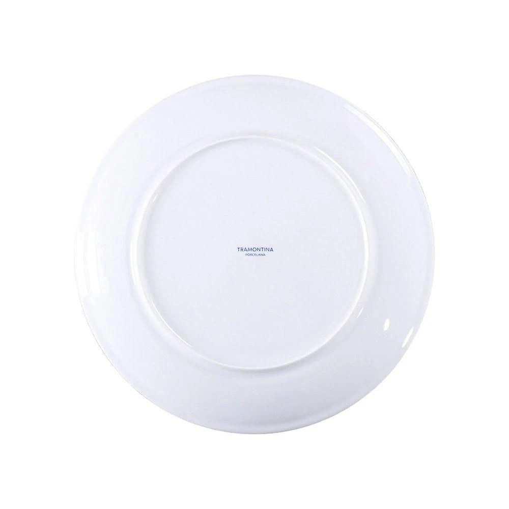 Prato Sobremesa Tramontina Engenho Maxforce Em Porcelana 23 Cm Tramontina